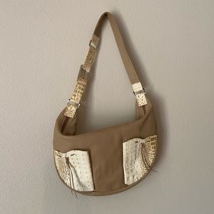 Vintage Marco Buggiani Leather Crossbody Bag